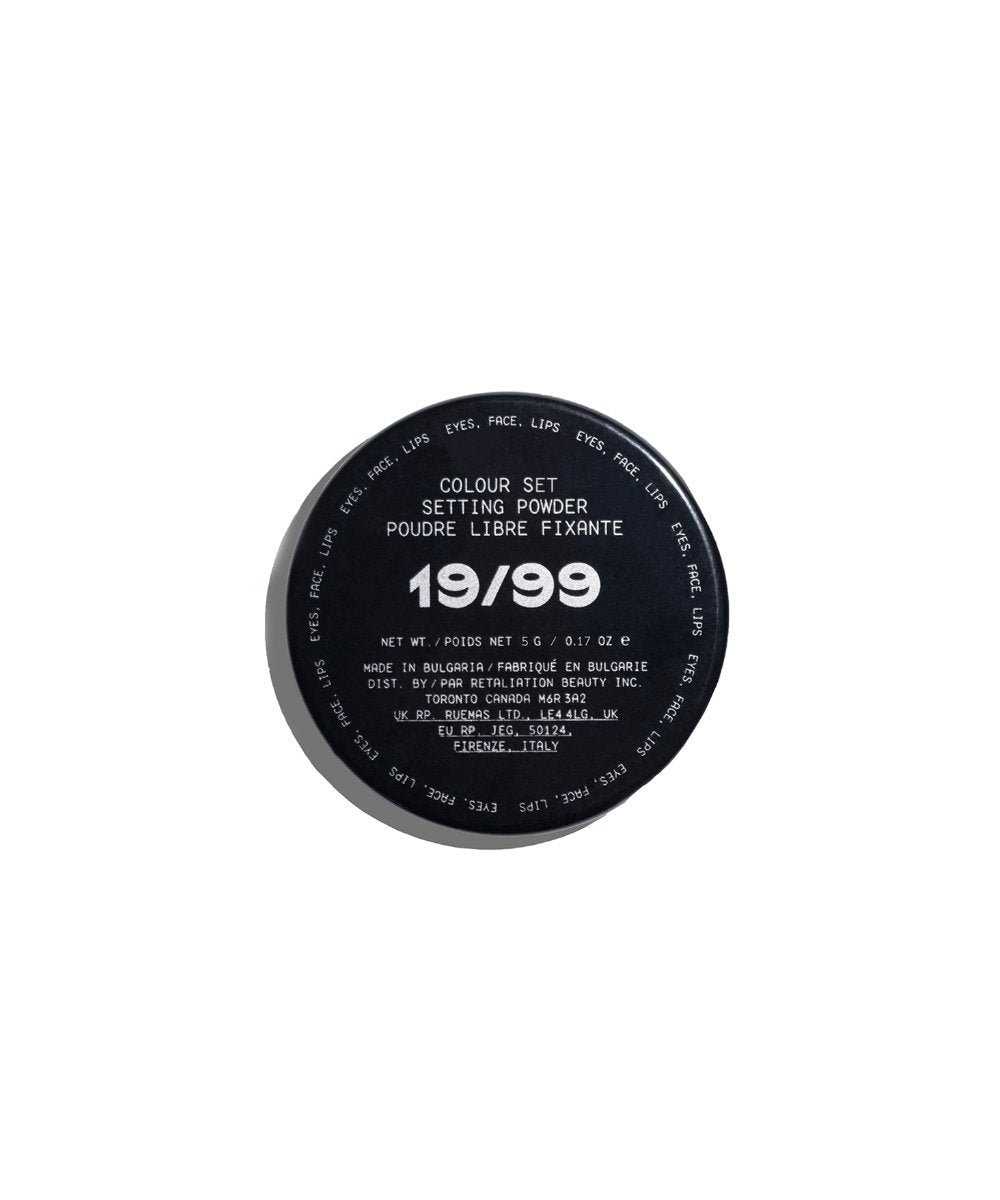 19/99 Beauty Colour Set Setting Powder Clear