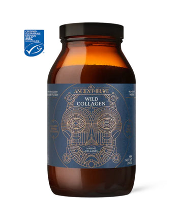 Ancient + Brave Wild Collagen 200g Glass Jar - 40 Servings