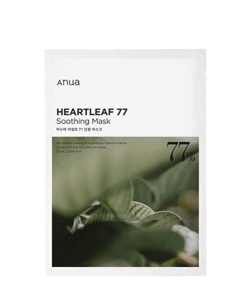Anua Heartleaf 77 Soothing Sheet Mask - Set of 10