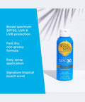 Bondi Sands SPF 30 Aerosol Mist Spray Fragrance Free