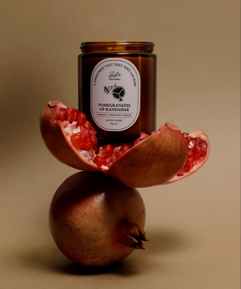 Dastaangoi Pomegranates of Kandahar Scented Candle