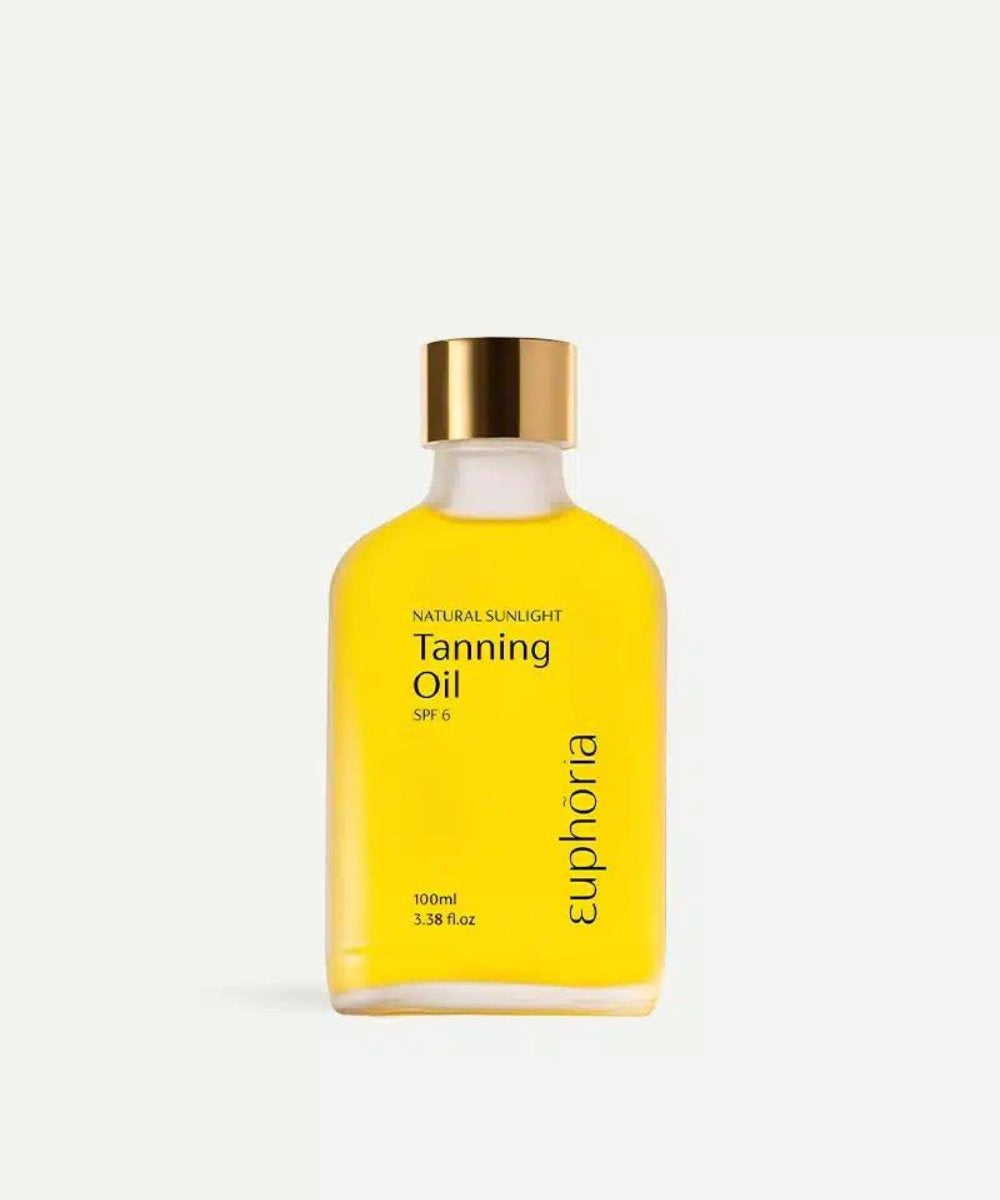 Euphoria Natural Body Tanning Oil SPF6 Sunlight 100ml