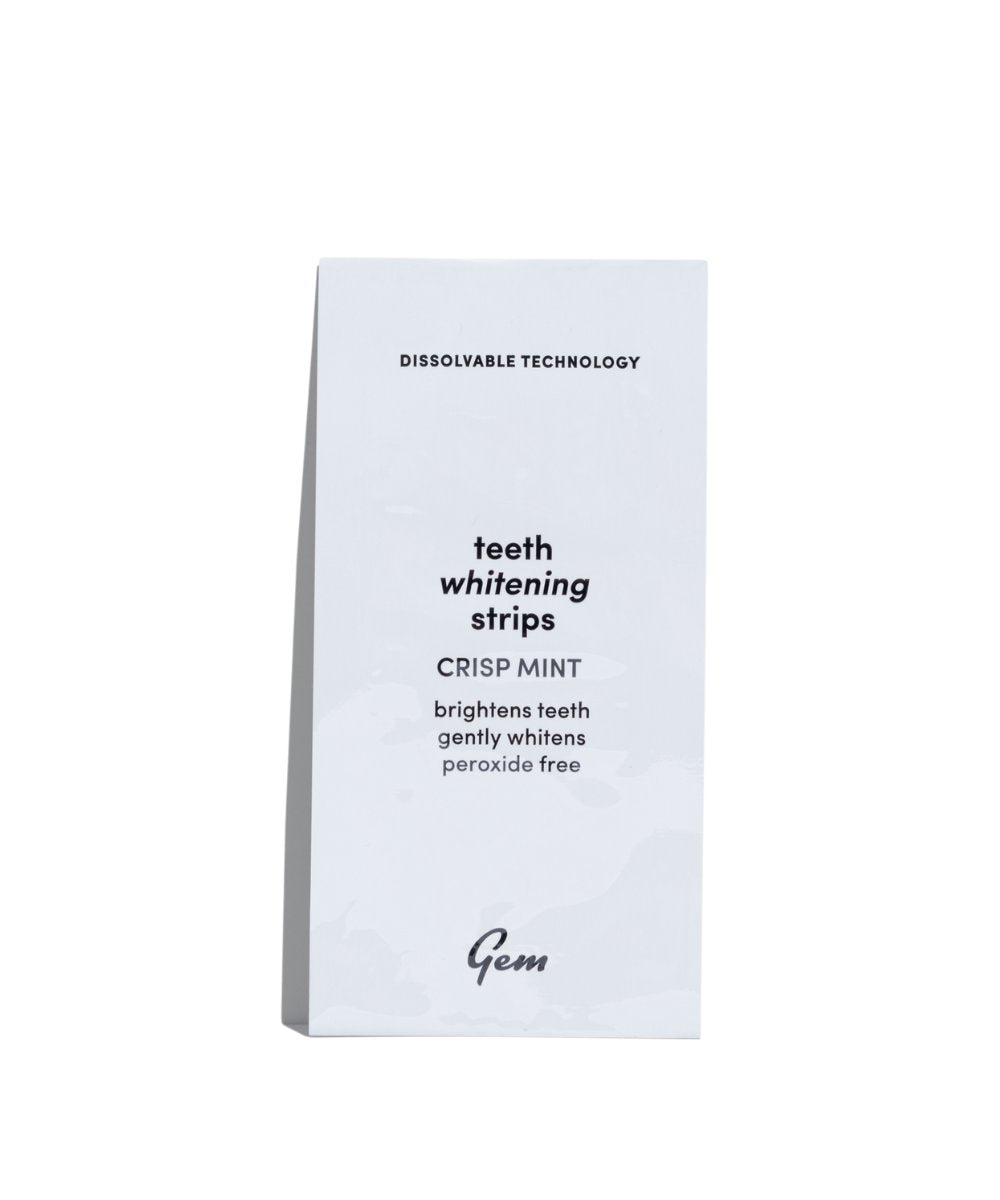 Gem Teeth Whitening Strips - 28 Satchets
