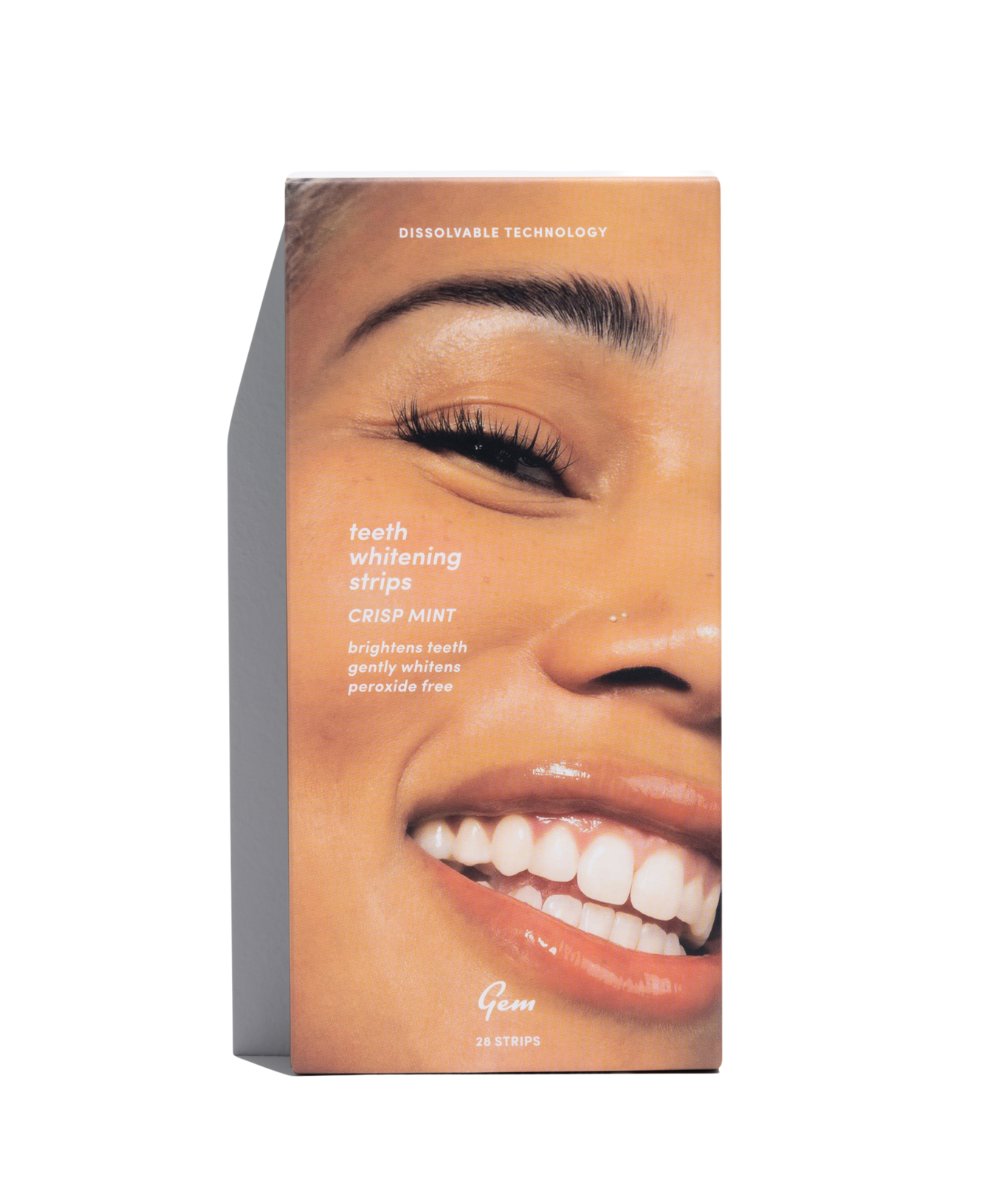Gem Teeth Whitening Strips - 28 Satchets