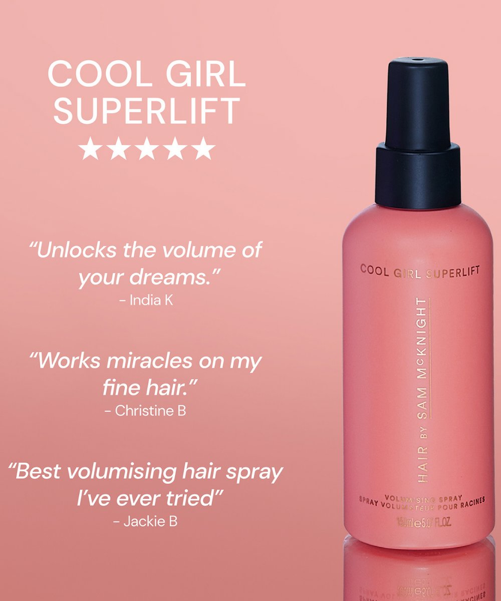Hair by Sam McKnight Cool Girl Superlift Root Boost Volumising Spray