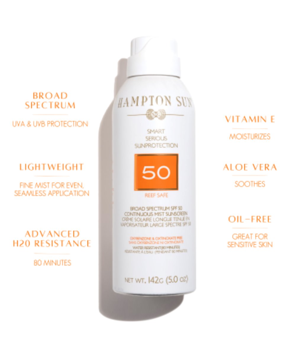 Hampton Sun SPF 50 Continuous Mist