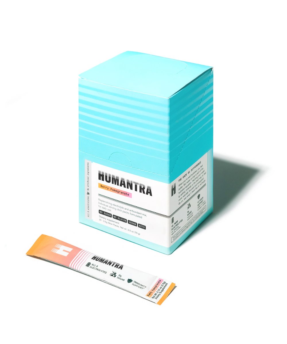 Humantra Berry Pomegranate Electrolyte Drink