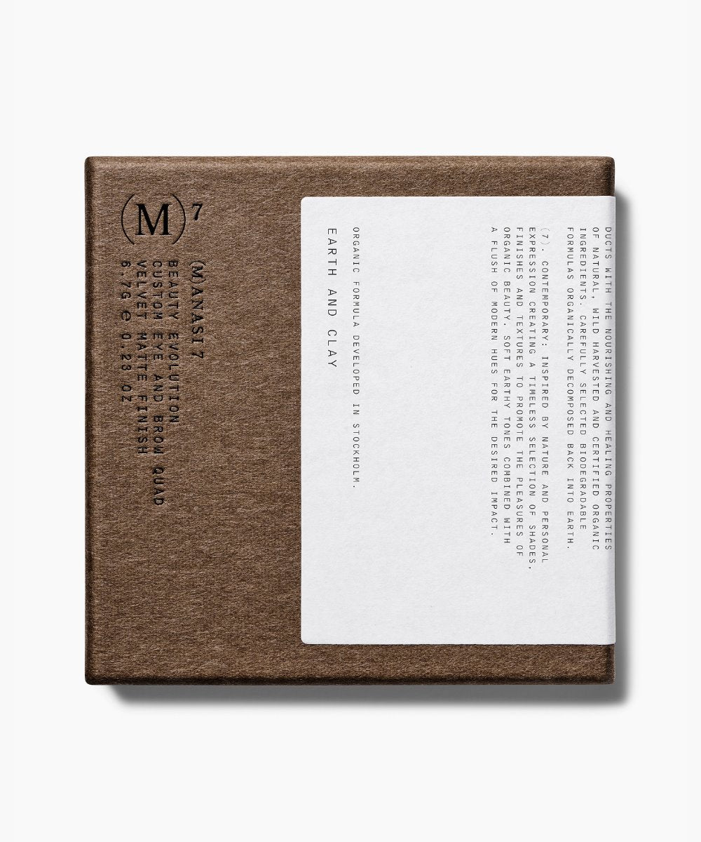 Manasi 7 Custom Eye and Brow Quad - Earth and Clay
