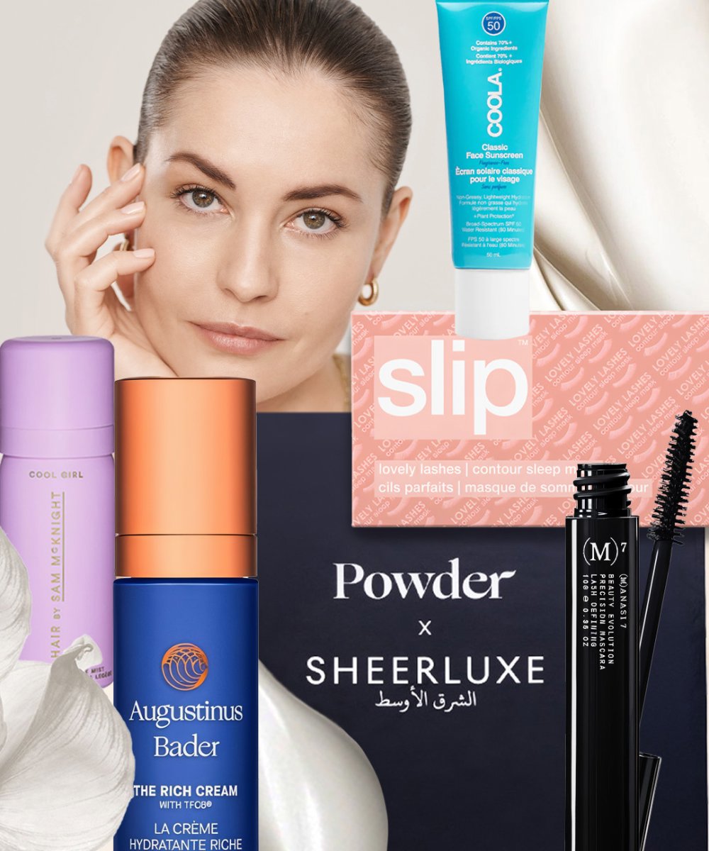 Powder Beauty Sheerluxe Middle East x Powder Beauty Sustainable Beauty Box
