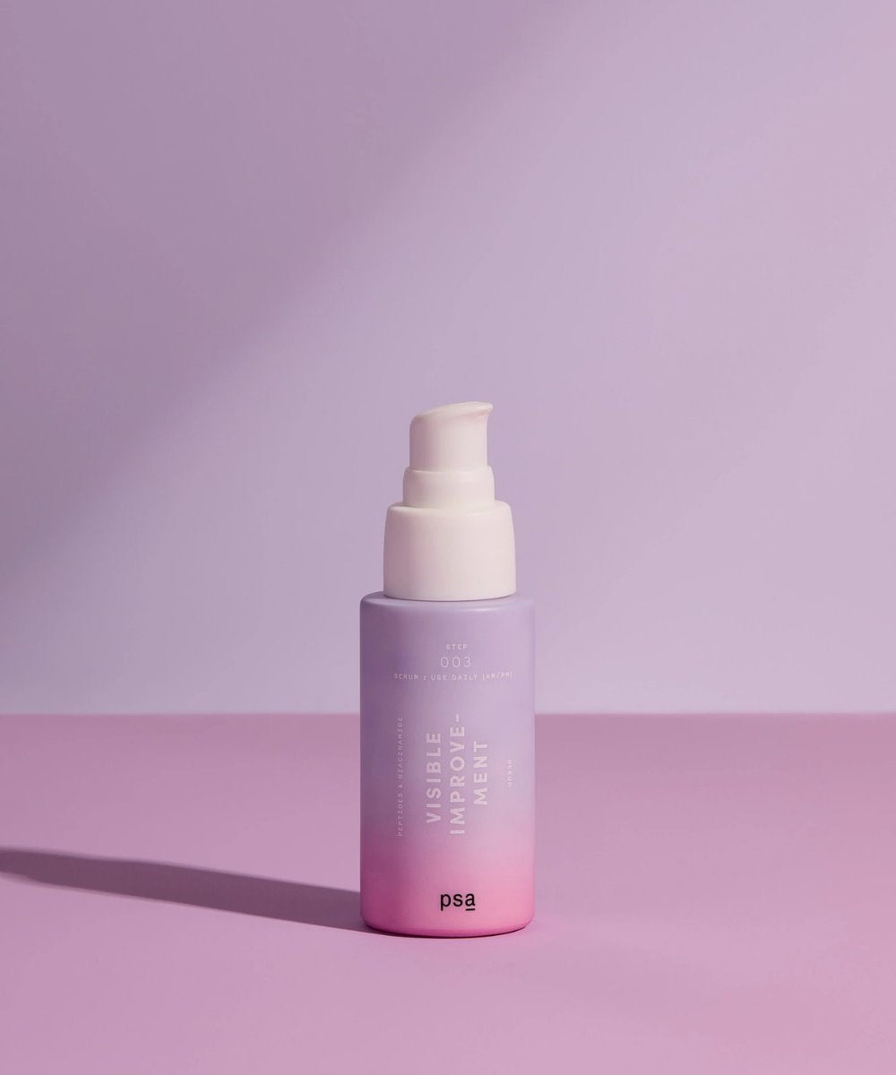 PSA Skincare VISIBLE IMPROVEMENT Peptides & Niacinamide Serum