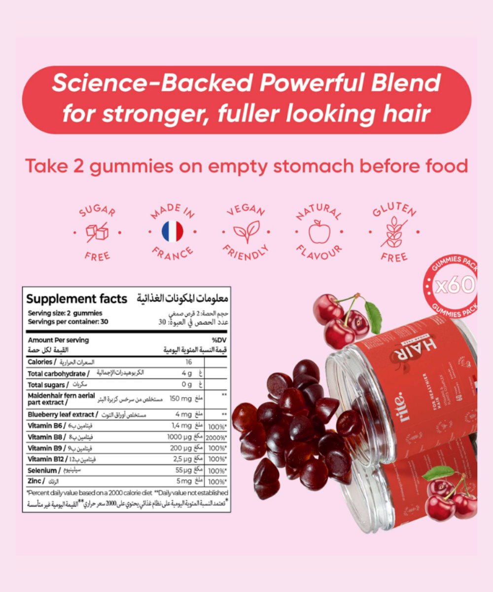 Rite HAIR Gummies
