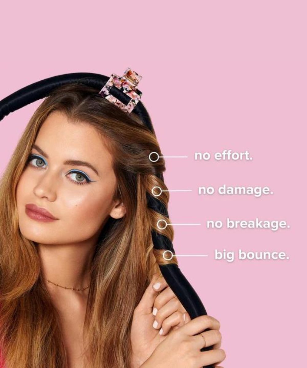 SILKE London Heatless Curler - Black