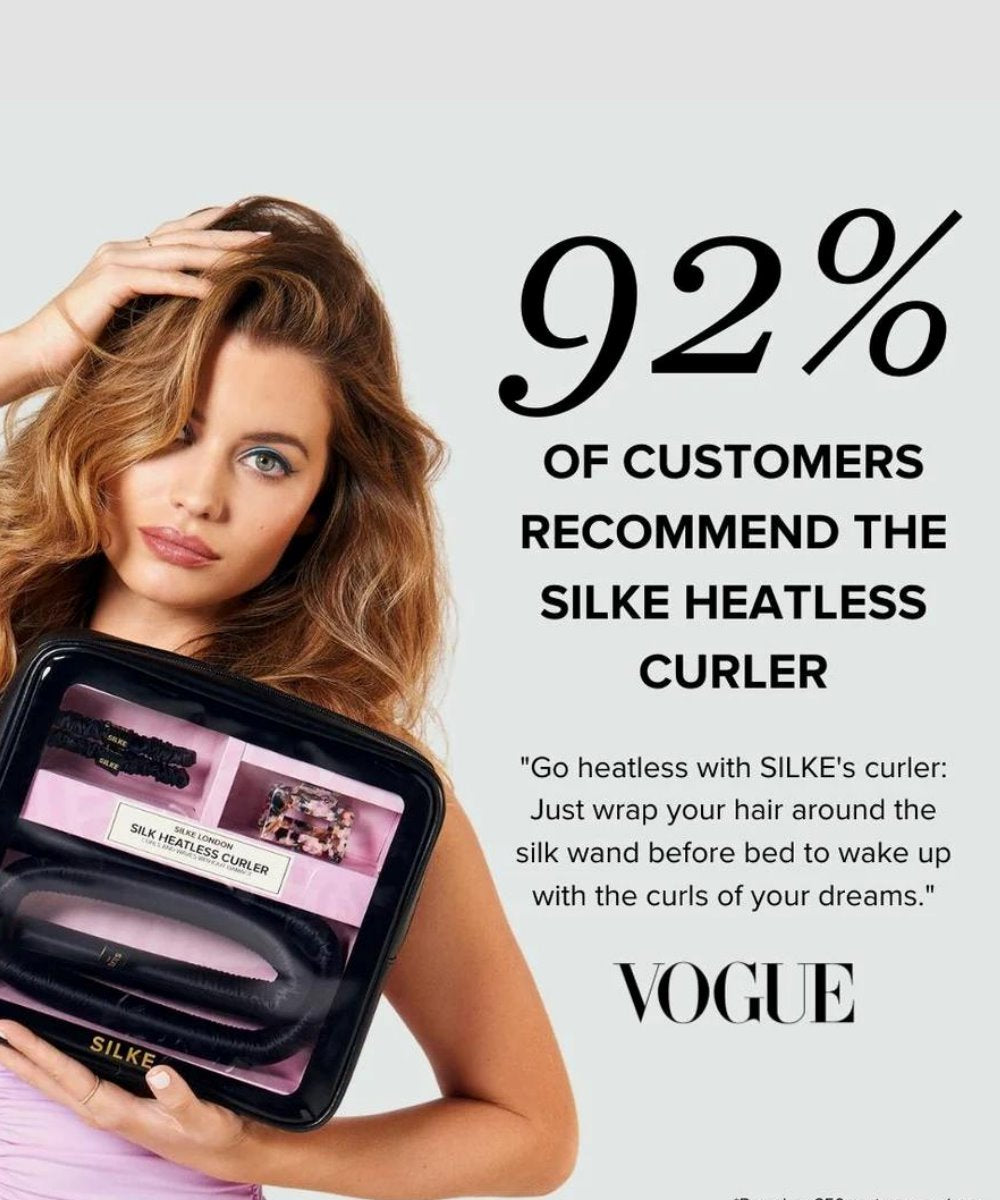 SILKE London Heatless Curler - Black