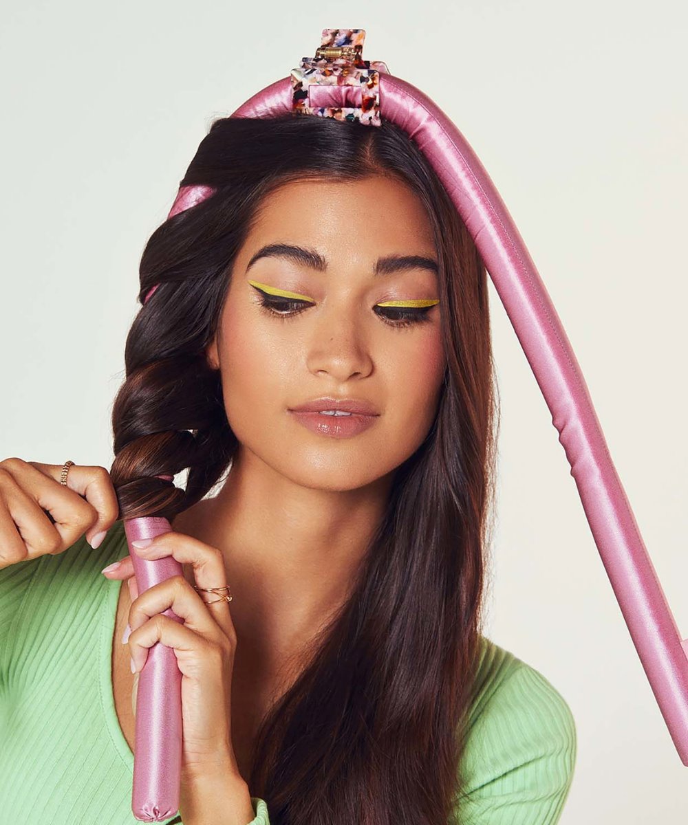 SILKE London Heatless Curler - Pink