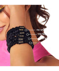 SILKE London Silk Hair Ties - Cleopatra (Black)
