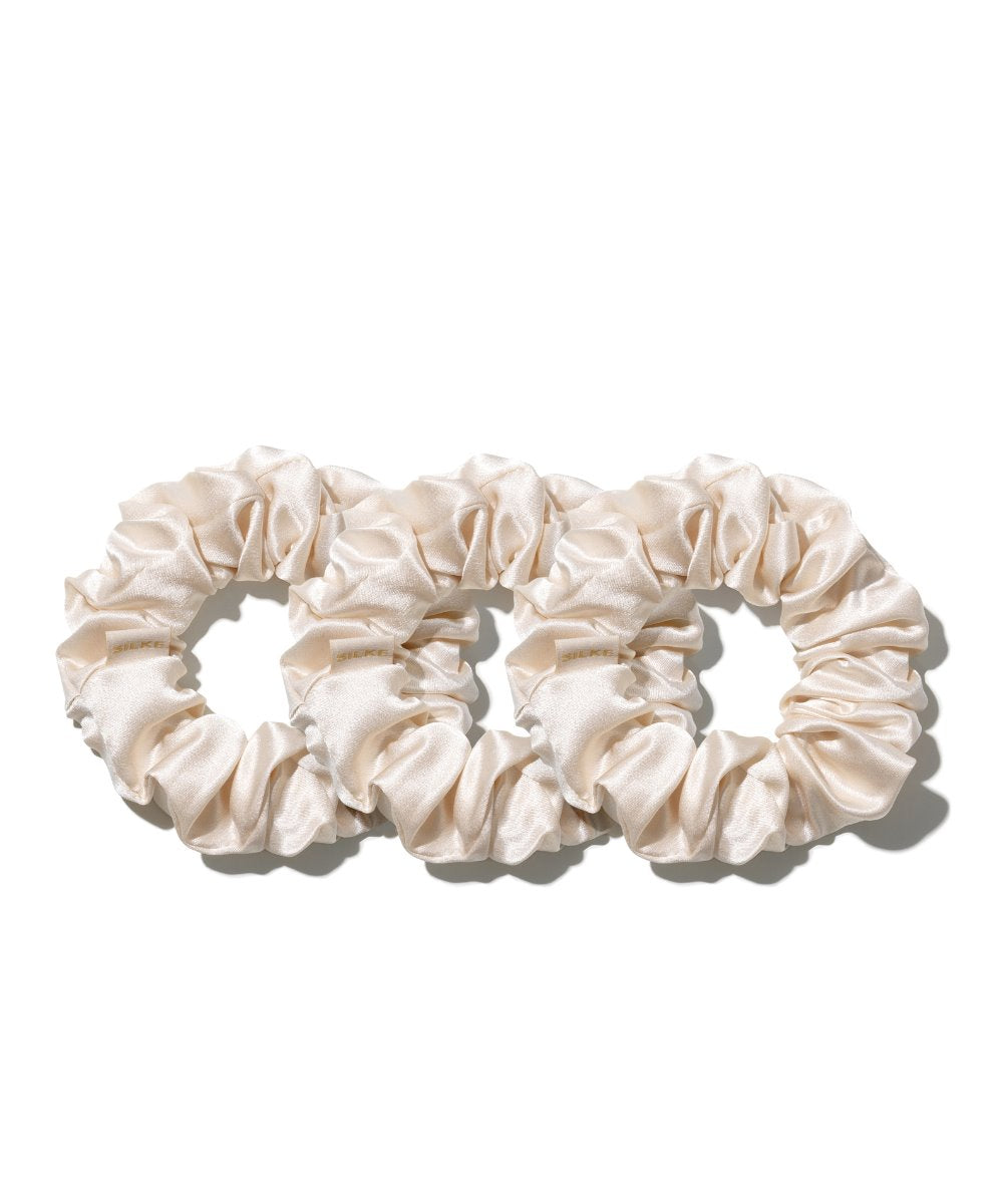 SILKE London SILKE Hair Scrunchies - Cream