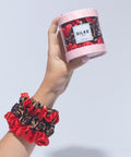 SILKE London SILKE Hair Scrunchies - Leopard Red