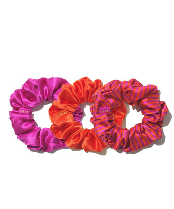 SILKE London SILKE Hair Scrunchies - Poppy