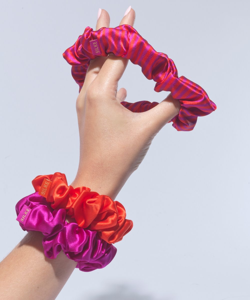SILKE London SILKE Hair Scrunchies - Poppy