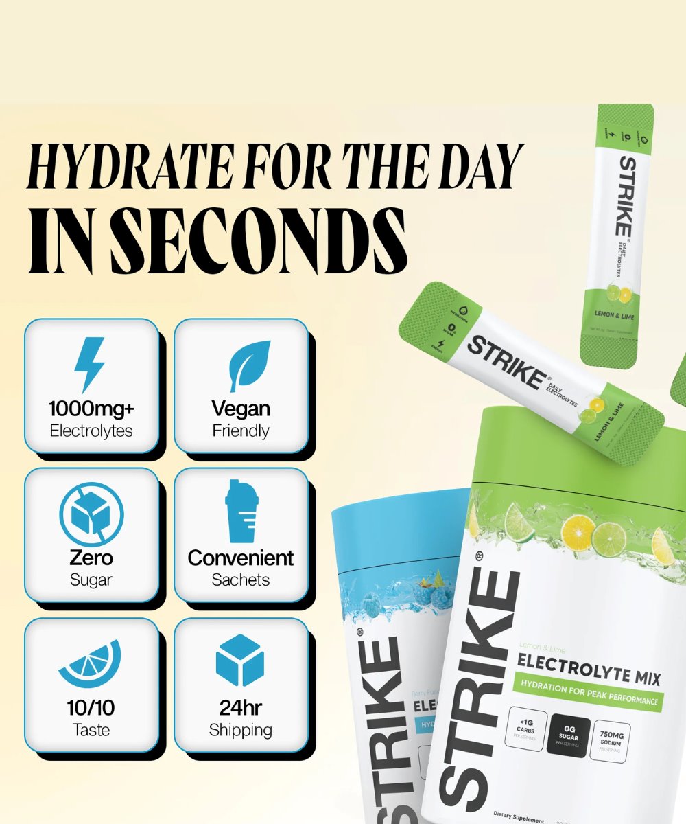 Strike Nutrition Strike Nutrition Electrolyte Mix - Lemon & Lime