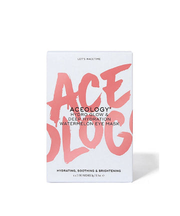 Aceology Hydro Glow & Deep Hydration Watermelon Eye Mask (4 pack)
