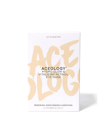 Aceology Hydro Glow & Vitalizing Retinol Eye Mask (4 pack)