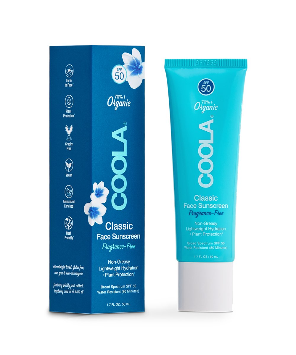 COOLA Classic Face SPF 50 Lotion - Fragrance Free 