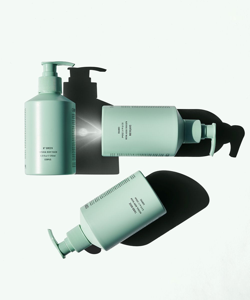 CORPUS Naturals Plant based Natural Body Wash - Third Rose