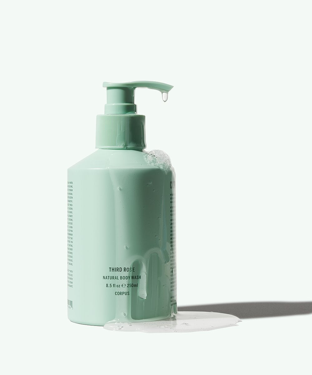 CORPUS Naturals Plant based Natural Body Wash - Third Rose