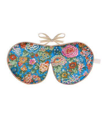 Holistic Silk Anti-Ageing Silk Eye Mask - Elysian Day Print