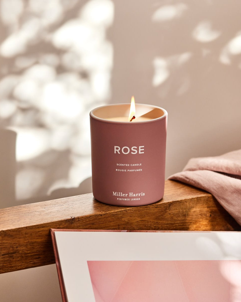 Miller Harris Rose Scented Candle 
