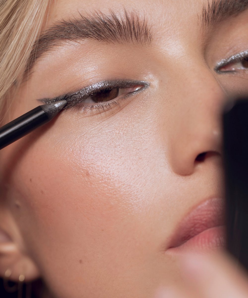 RÓEN Beauty Eyeline Define Eyeliner Pencil - Shimmering Shimmering Gunmetal
