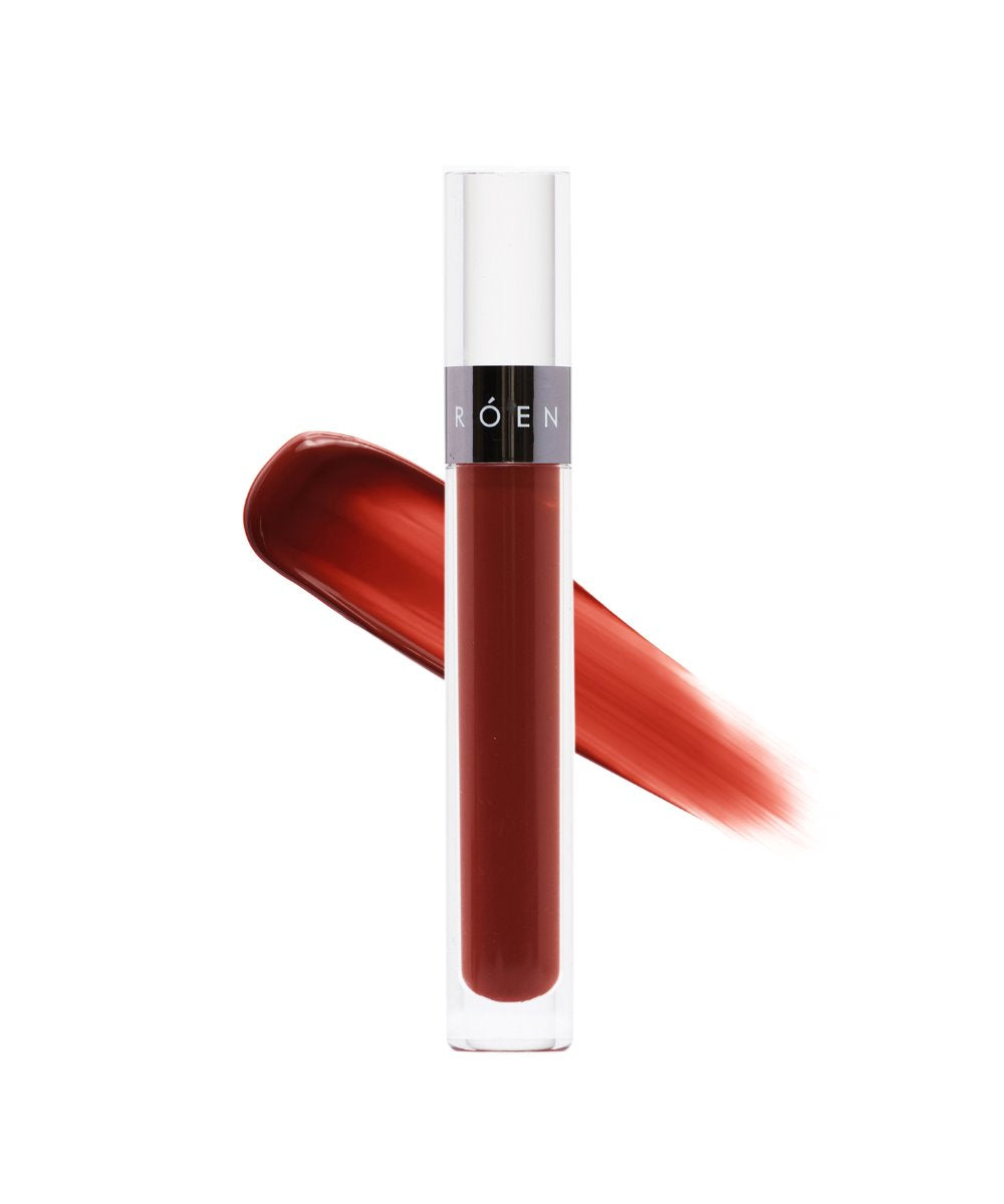 RÓEN Beauty Kiss My Liquid Lip Balm Jude - Deep Warm Brown