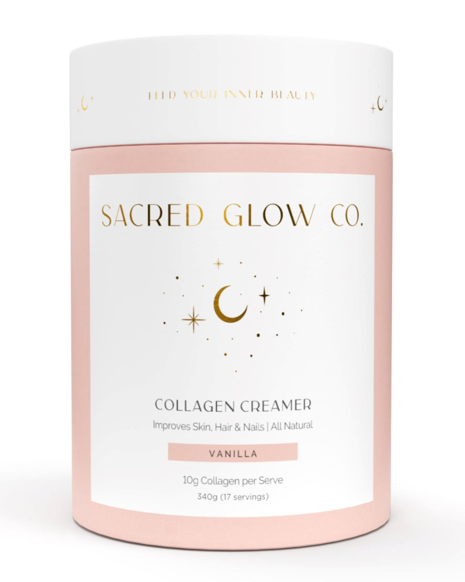 Sacred Glow Co. Collagen Creamer - Natural Vanilla Flavour 