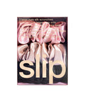Slip Silk Classic Large Scrunchie (1 X Black 1 X Pink 1 X Caramel)