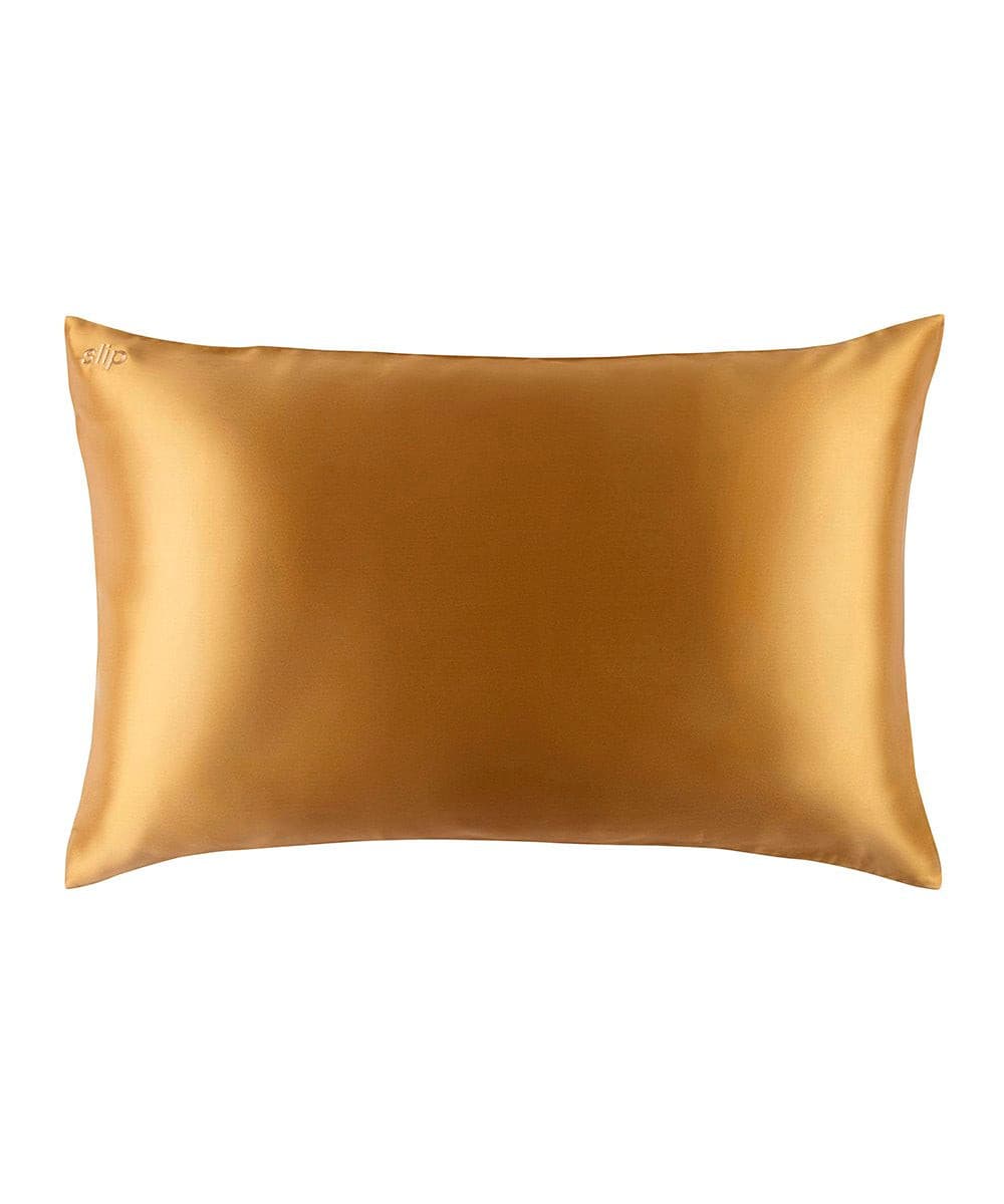 Slip Silk Pillowcase in Queen-Standard - Gold