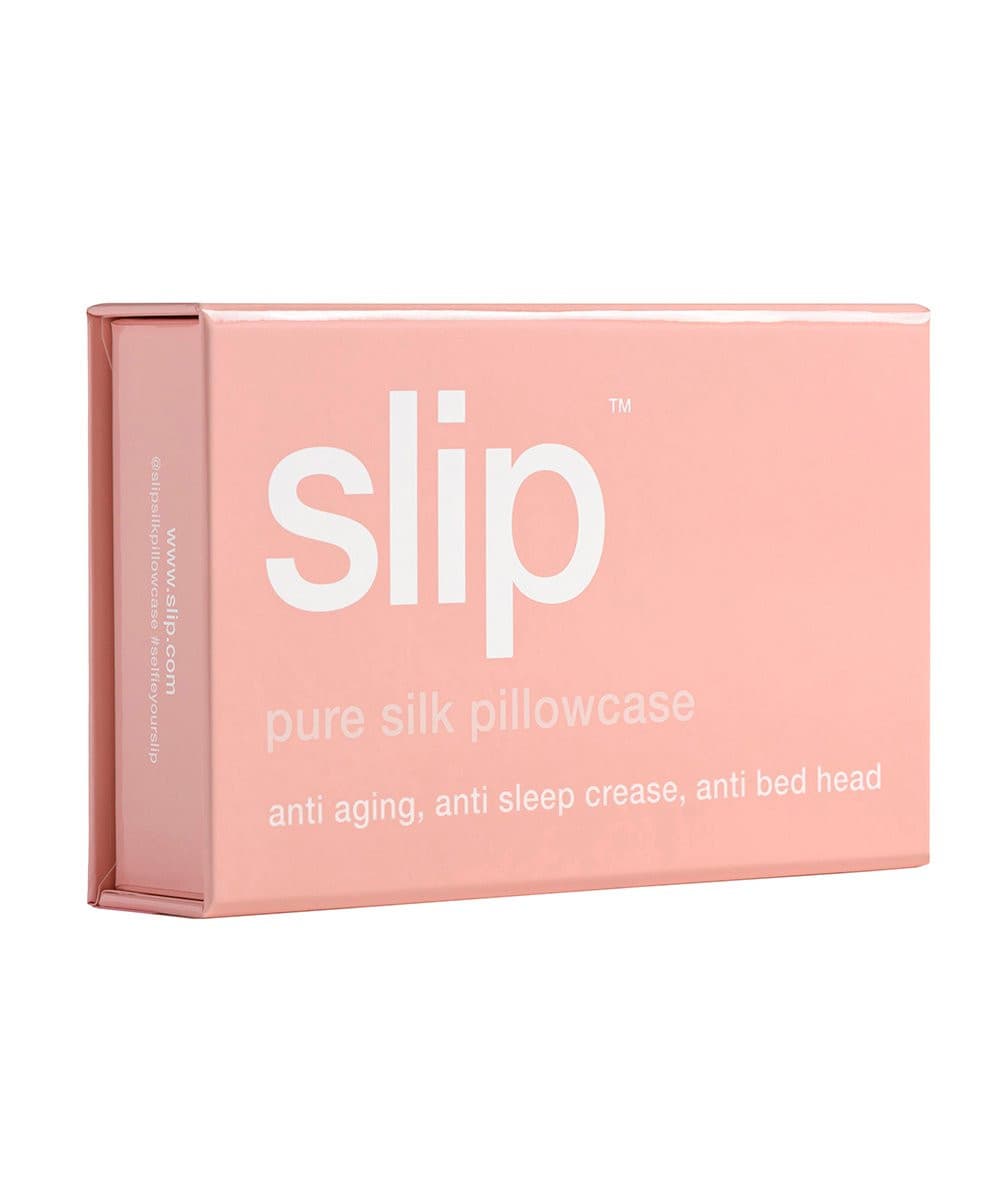 Slip Silk Pillowcase in Queen-Standard - Pink