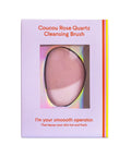 The Coucou Club Coucou Rose Quartz Cleansing Brush