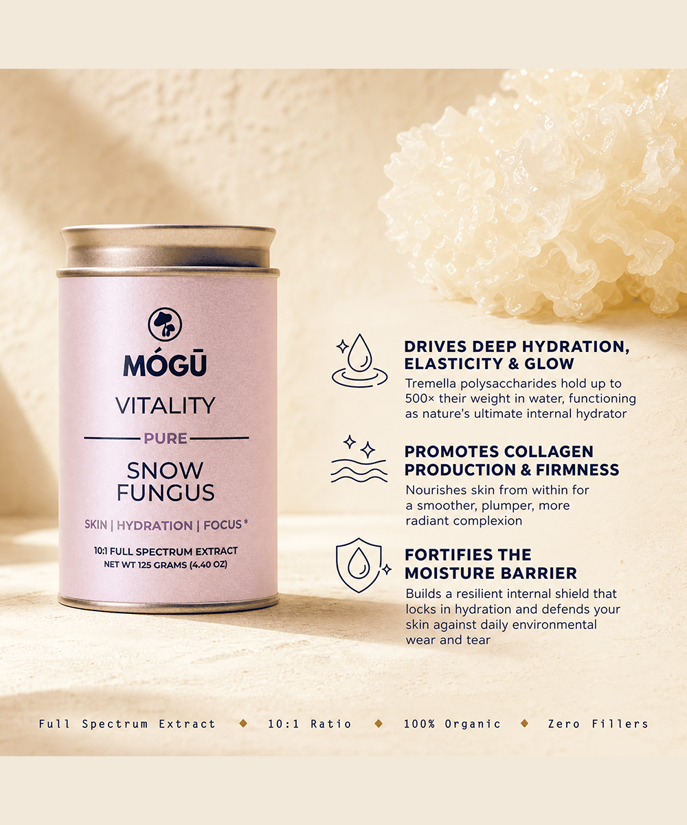 Vitality Organic Snow Fungus Mushroom