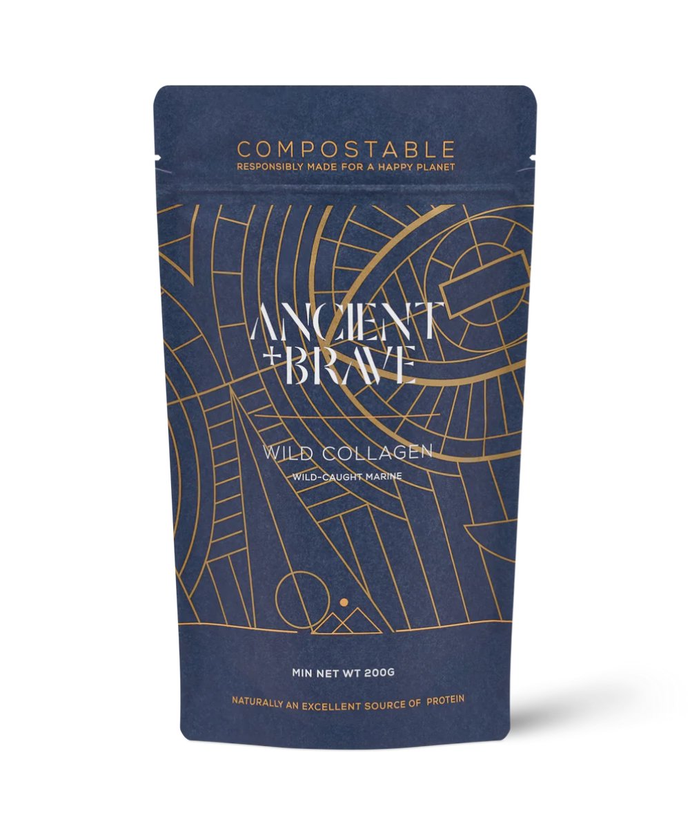 Ancient + Brave Wild Collagen 200g Pouch - 40 Servings 