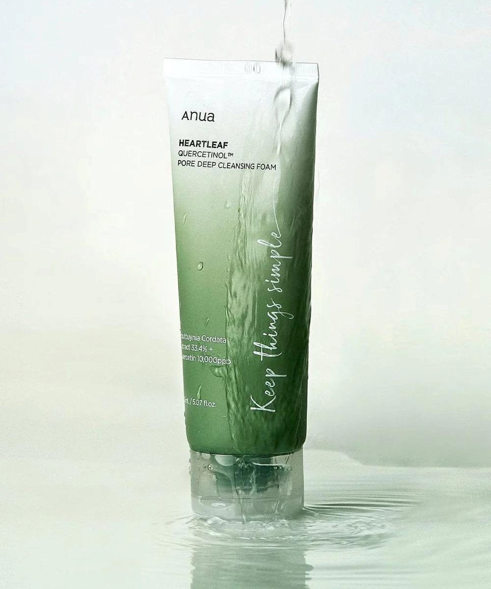 Anua Heartleaf Quercetinol Pore Deep Cleansing Foam 