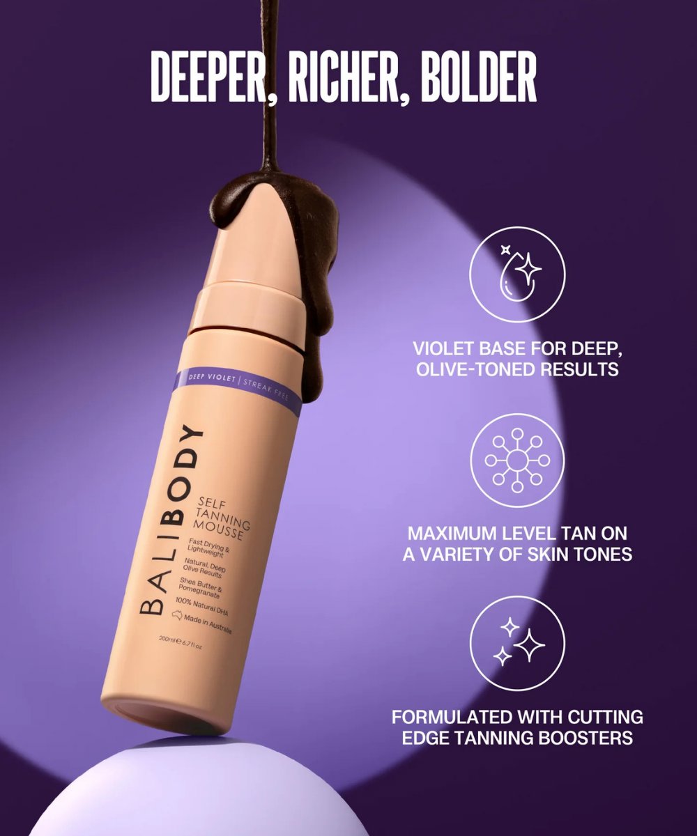 Bali Body Deep Violet Self Tanning Mousse 