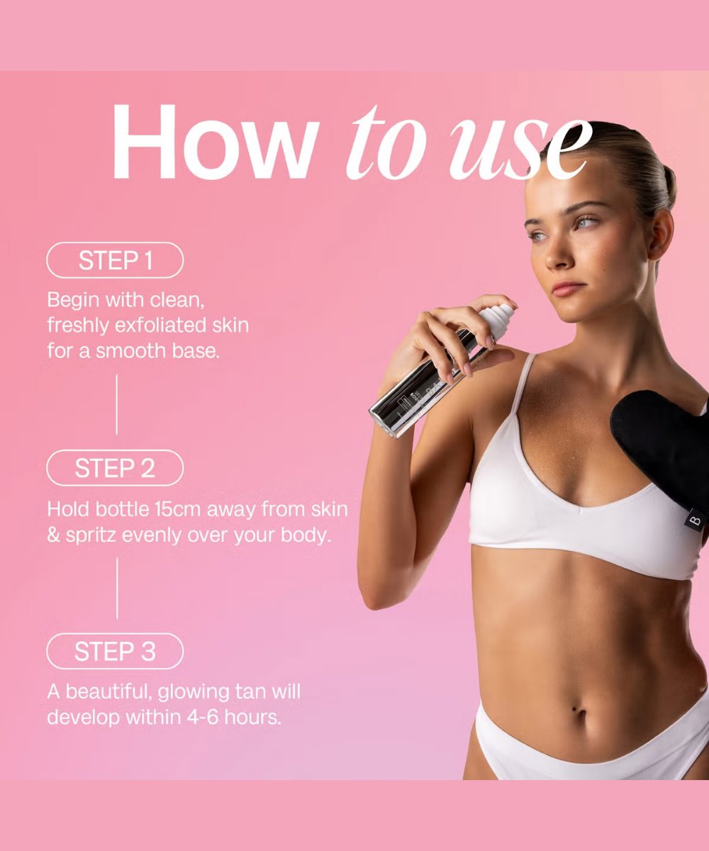 Bali Body Self Tanning Body Mist Dark 