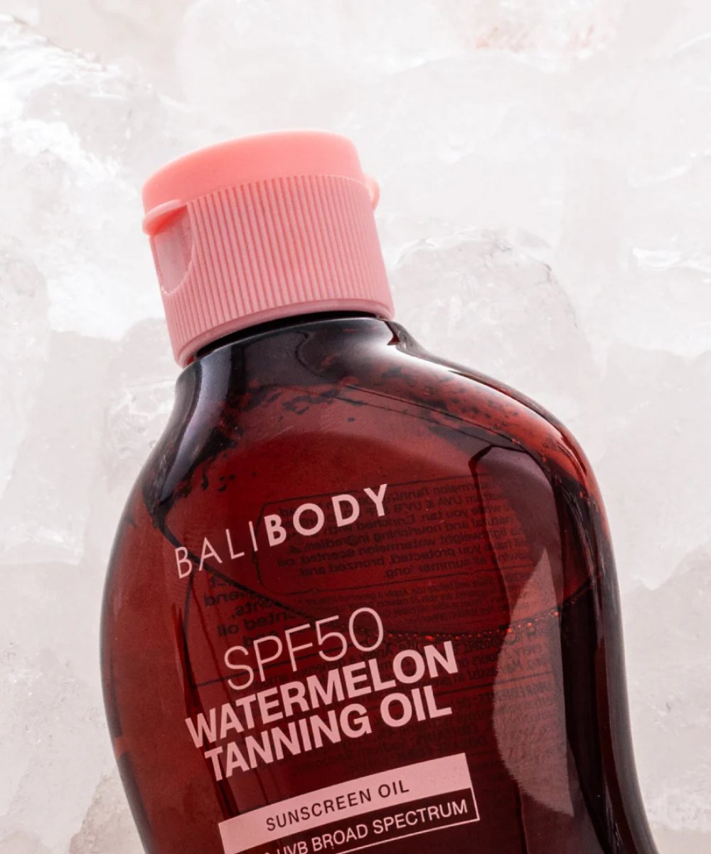 Bali Body Watermelon Tanning Oil SPF50 