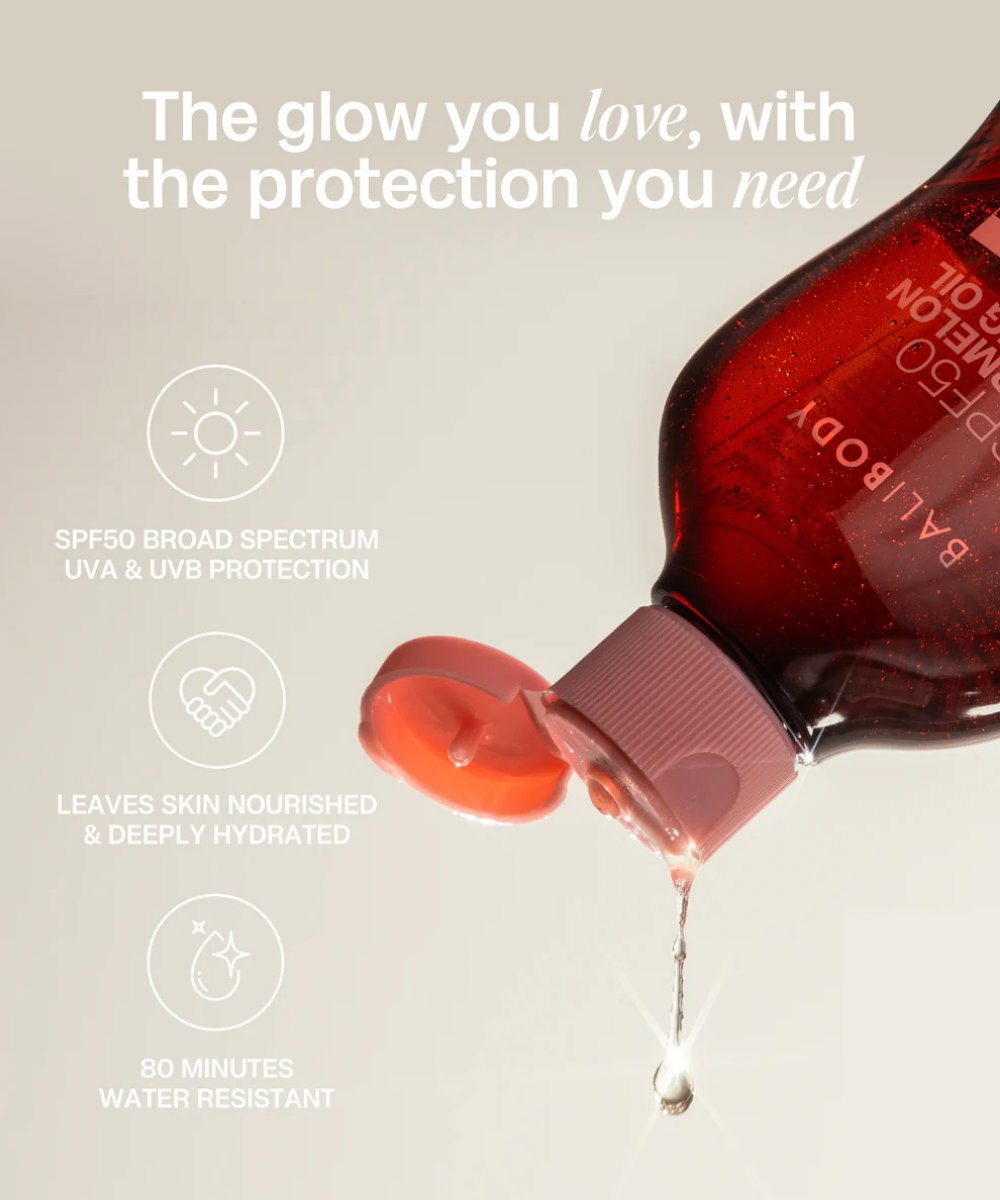 Bali Body Watermelon Tanning Oil SPF50 