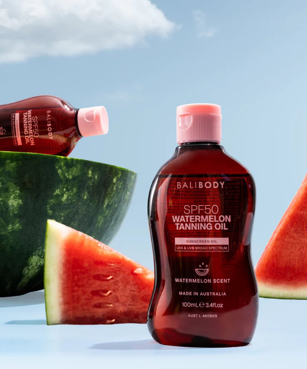 Bali Body Watermelon Tanning Oil SPF50 