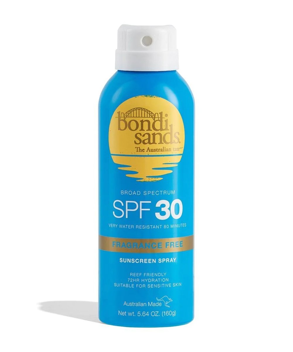 Bondi Sands SPF 30 Aerosol Mist Spray Fragrance Free 