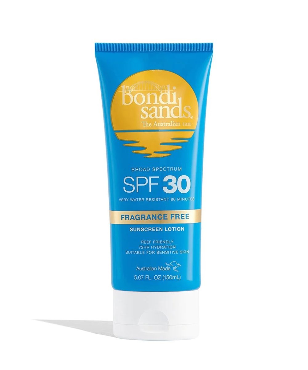 Bondi Sands SPF 30 Lotion Fragrance Free Suncreen Lotion 