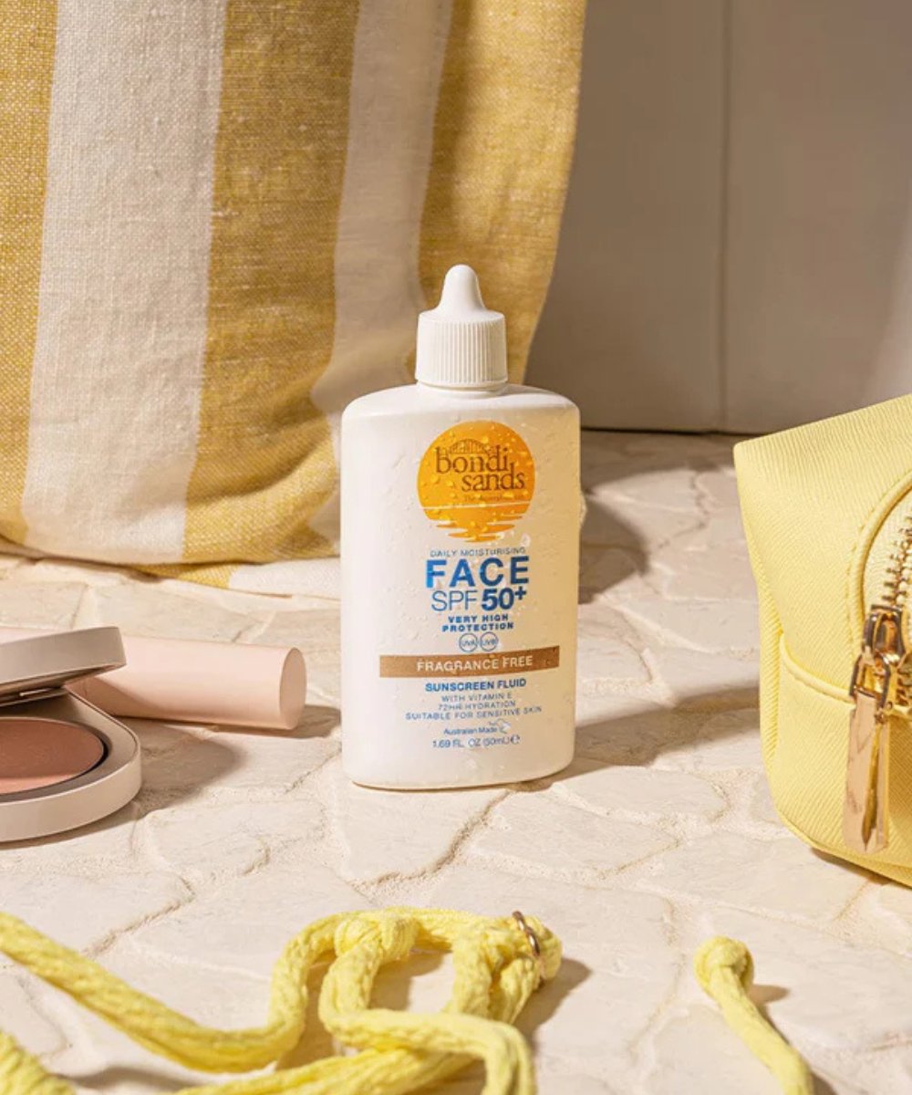 Bondi Sands SPF 50+ Fragrance Free Face Fluid 