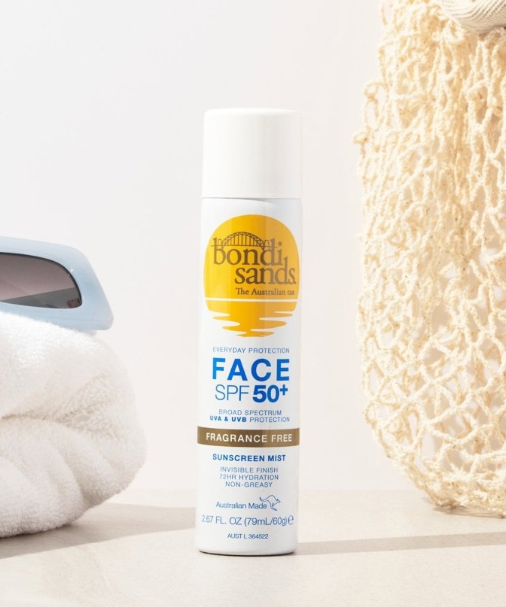 Bondi Sands SPF 50+ Fragrance Free Face Mist 